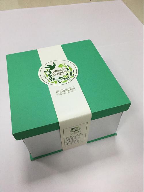 厂家定制蛋糕折叠盒 烘焙食品包装盒 天地盖包装盒定做印刷