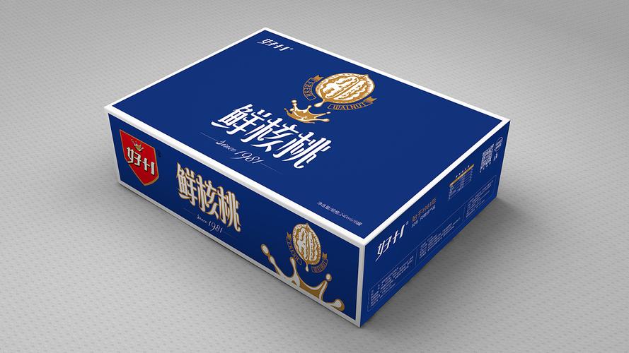 一款核桃乳饮料包装设计